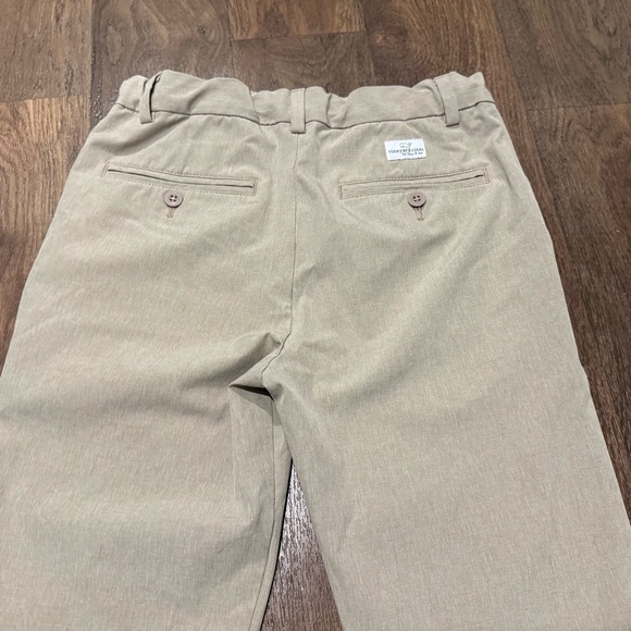 Vineyard Vines Performance Khakis Dress Pants Girls Size 16 Tan Adjustable - Picture 5 of 10